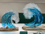 Wave on Driftwood (from £55)