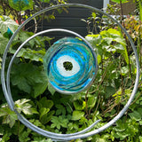 Whirlpool Garden Sculpture - Studio Shards