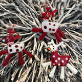 Christmas Decoration - Glass Reindeer - Homeware - Studio Shards