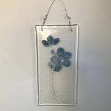 Flower panel hangers - Floral wall hanger - Studio Shards