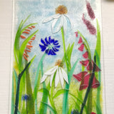 Glass Floral Wall Panel - Homeware - Studio Shards