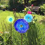 Glass Garden Art-rounds - Garden Art - Studio Shards