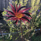 Glass Garden Flowers - Dahlia - Garden Art - Studio Shards