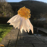 Glass Garden Flowers - Daisies - Garden Art - Studio Shards
