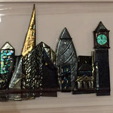 Glass metallic framed wall art - Homeware - Studio Shards