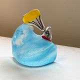 Hillside cyclist sculpture - Homeware - Studio Shards