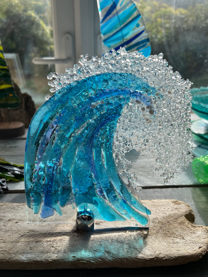 Wave on Driftwood (from £55)