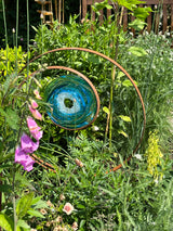 Whirlpool Garden Sculpture - Studio Shards