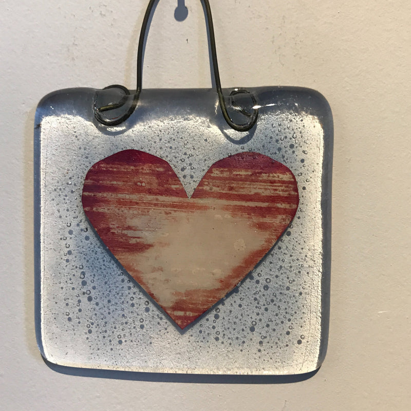 Heart Hanger-vintage copper - Homeware - Studio Shards
